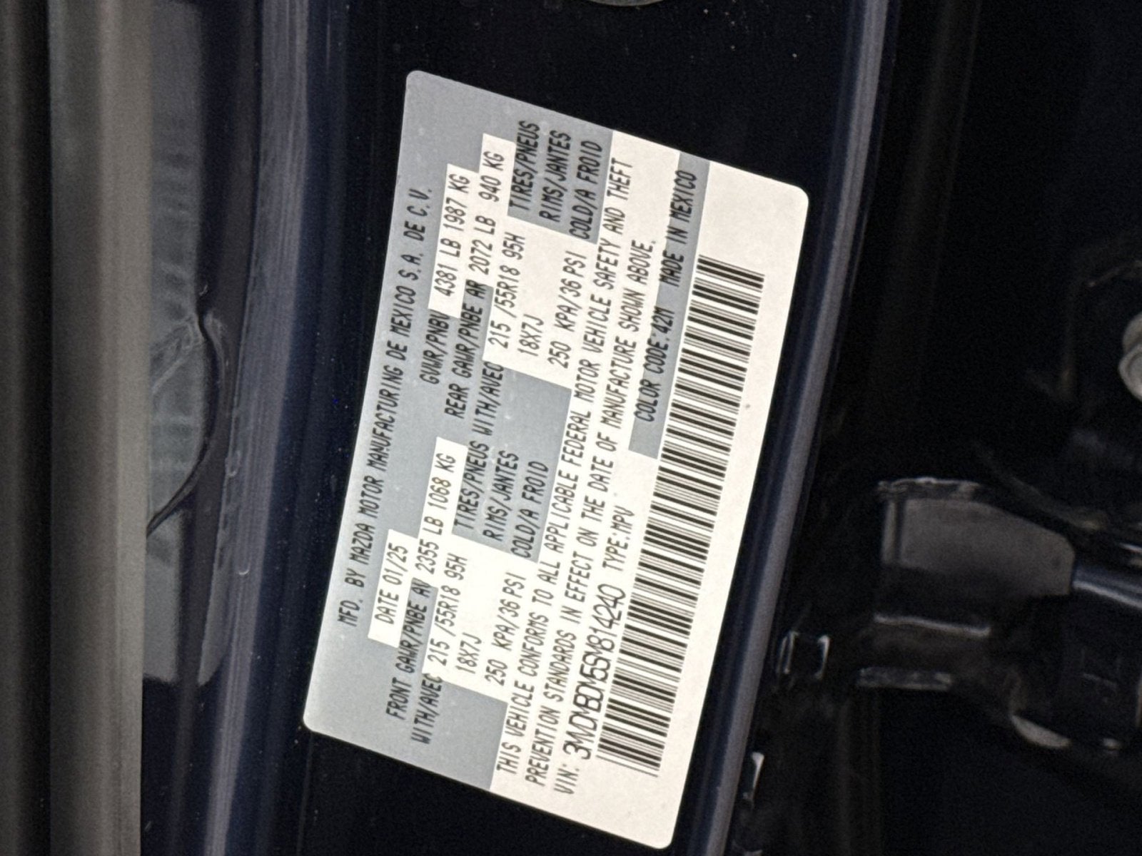 2025 Mazda Mazda CX-30 2.5 S Premium Package