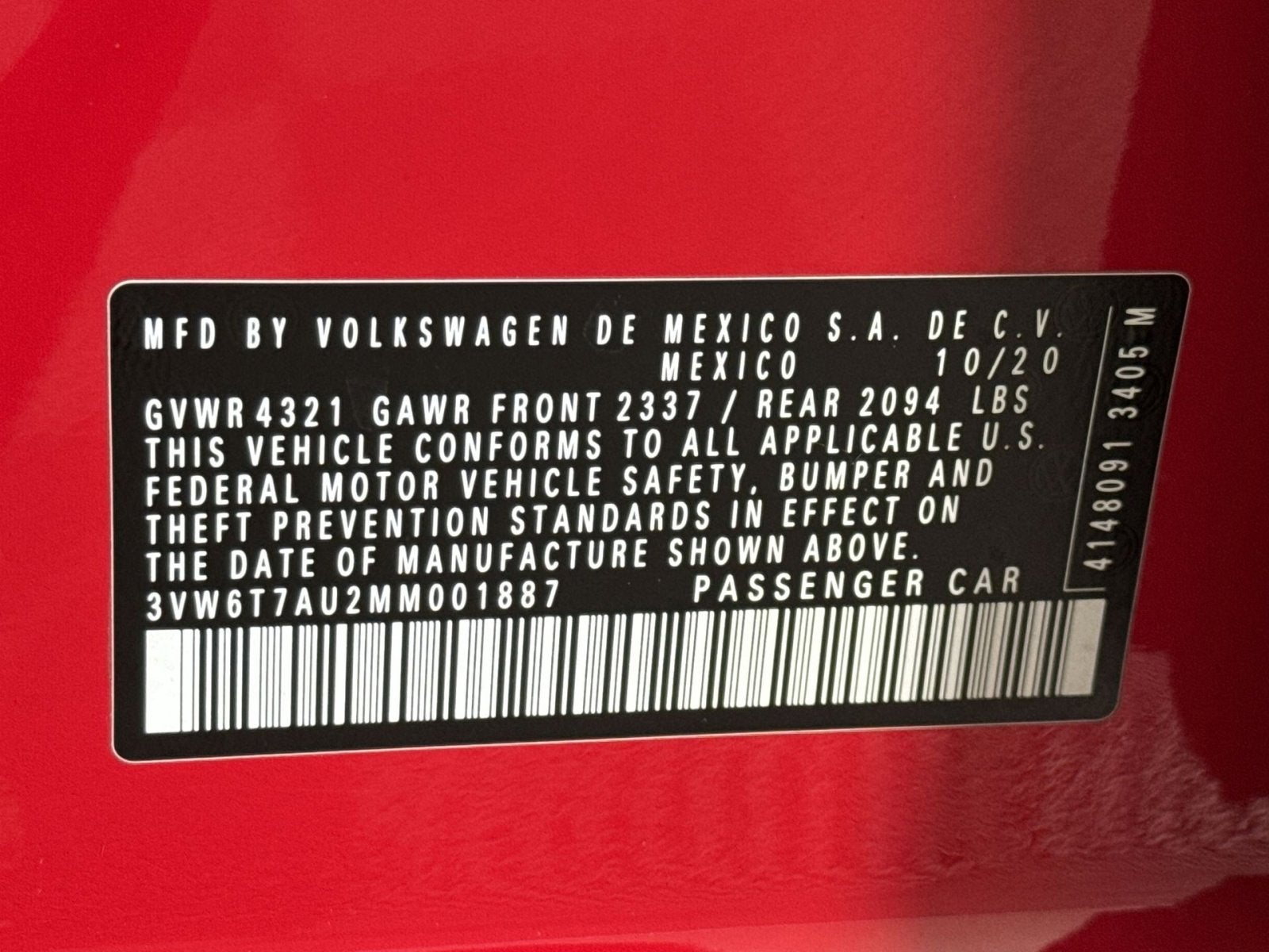 2021 Volkswagen Golf GTI S