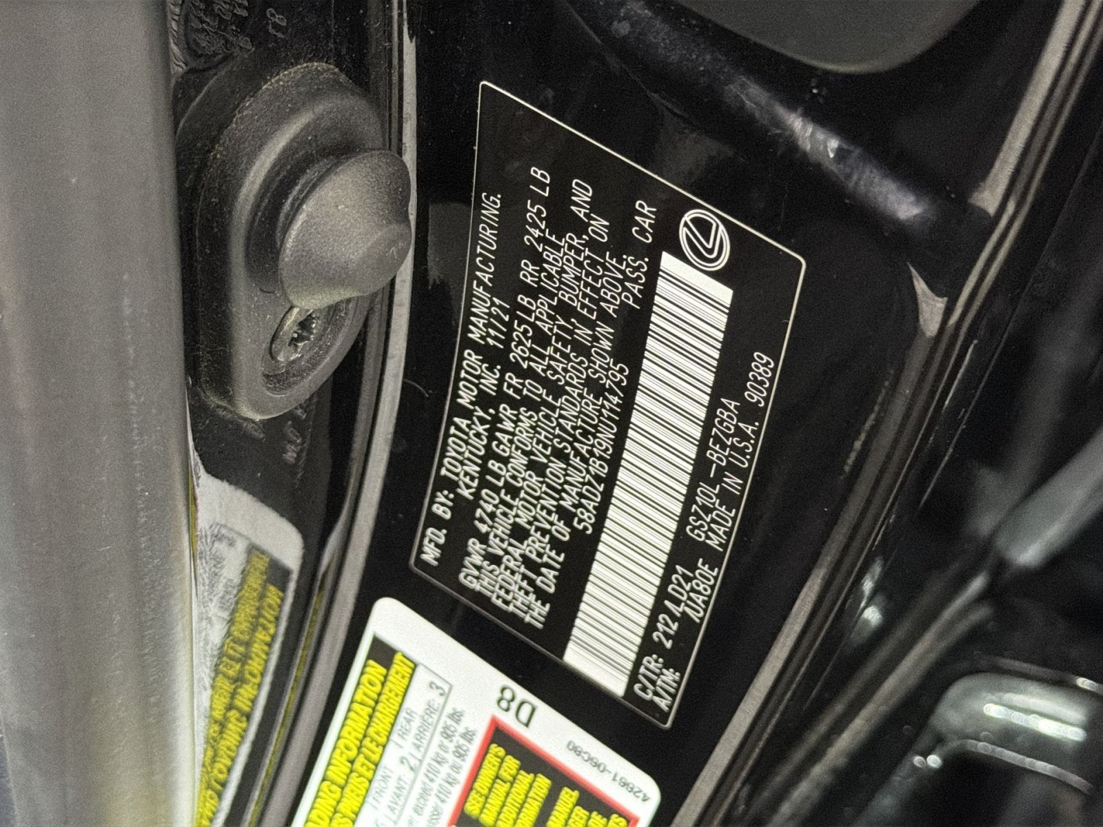 2022 Lexus ES ES 350