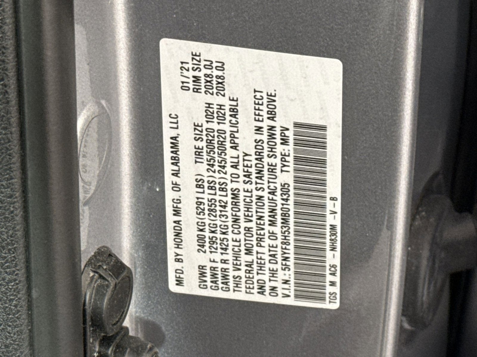 2021 Honda Passport EX-L