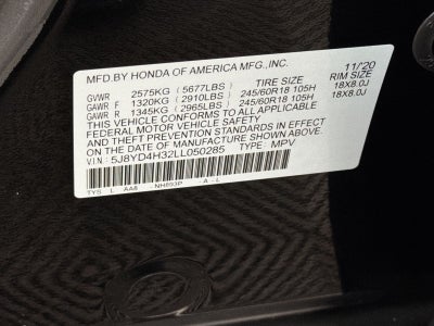 2020 Acura MDX SH-AWD 7-Passenger