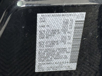 2020 Nissan Pathfinder SV