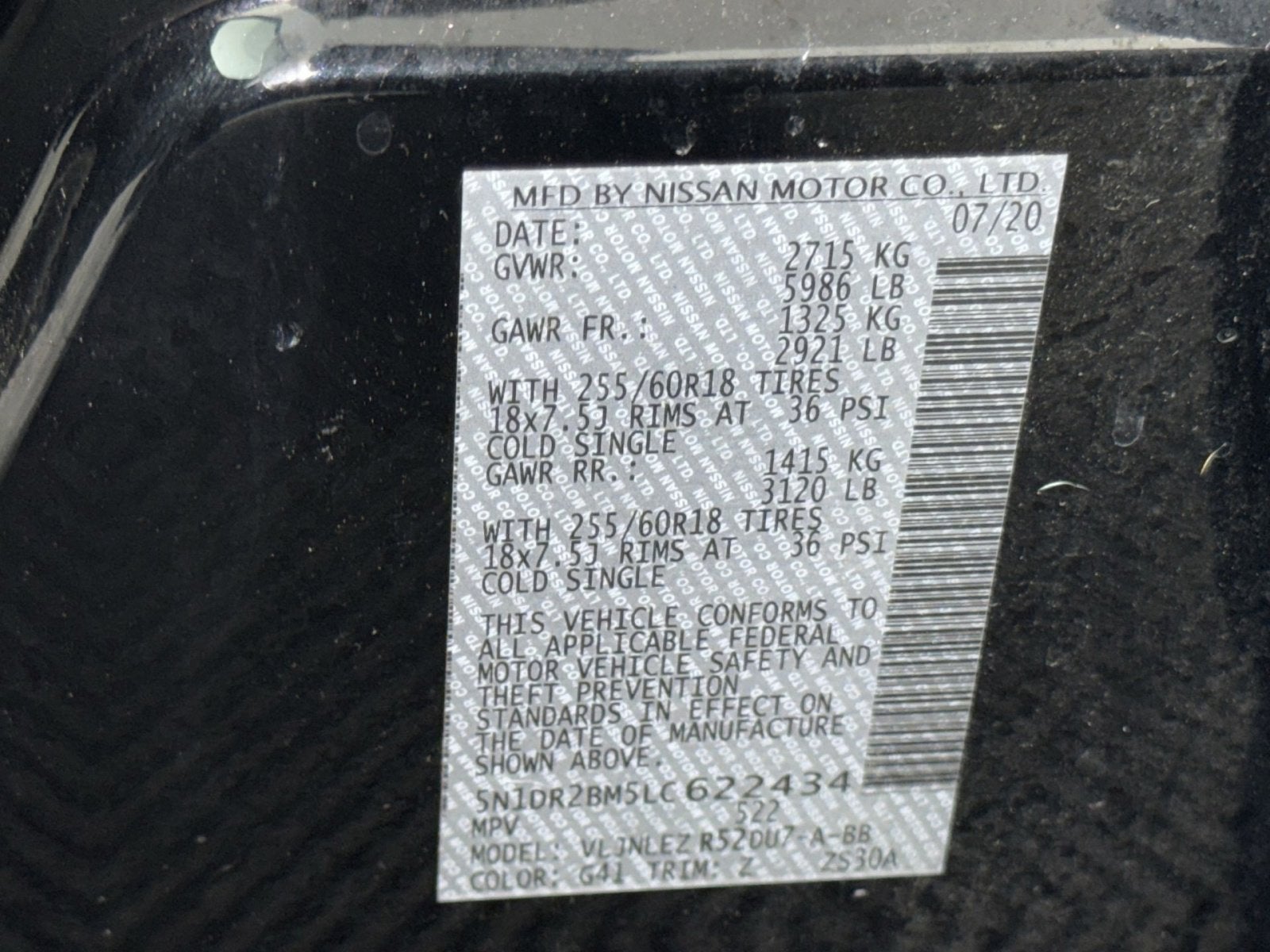 2020 Nissan Pathfinder SV