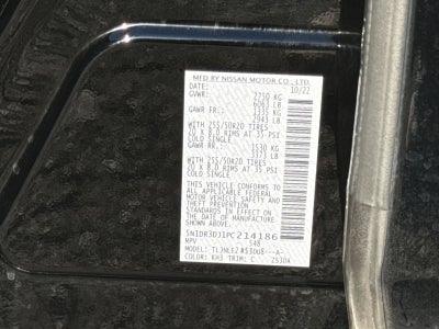 2023 Nissan Pathfinder Platinum