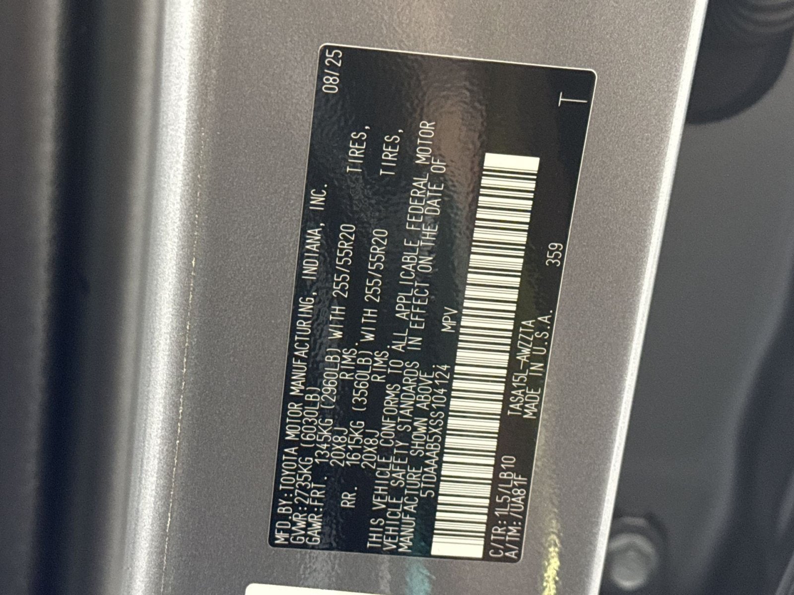 2025 Toyota Grand Highlander XLE