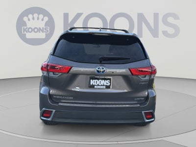 2019 Toyota Highlander Hybrid Limited