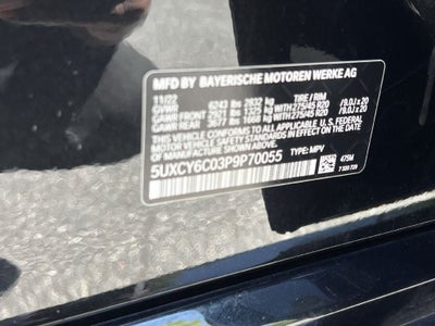 2023 BMW X6 xDrive40i