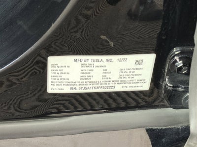 2023 Tesla Model S Standard Range AWD *Ltd Avail*