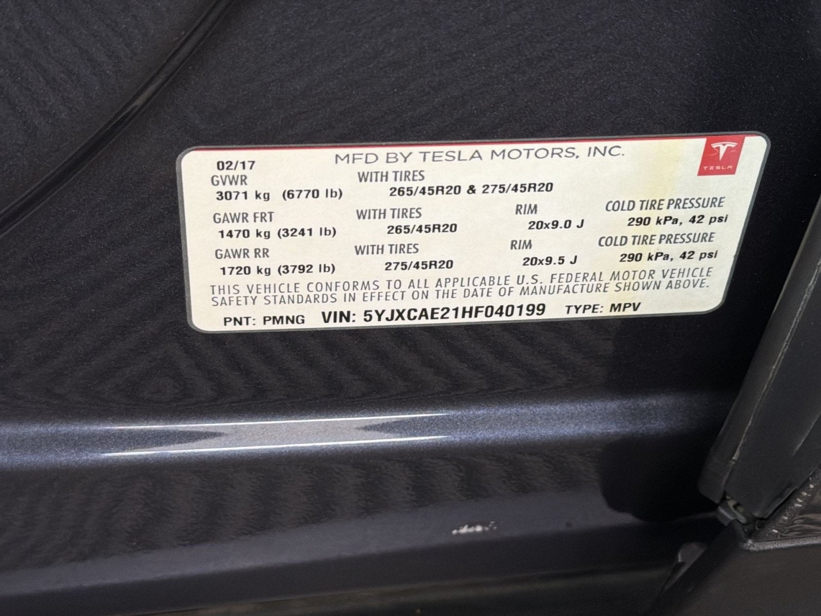 2017 Tesla Model X 90D