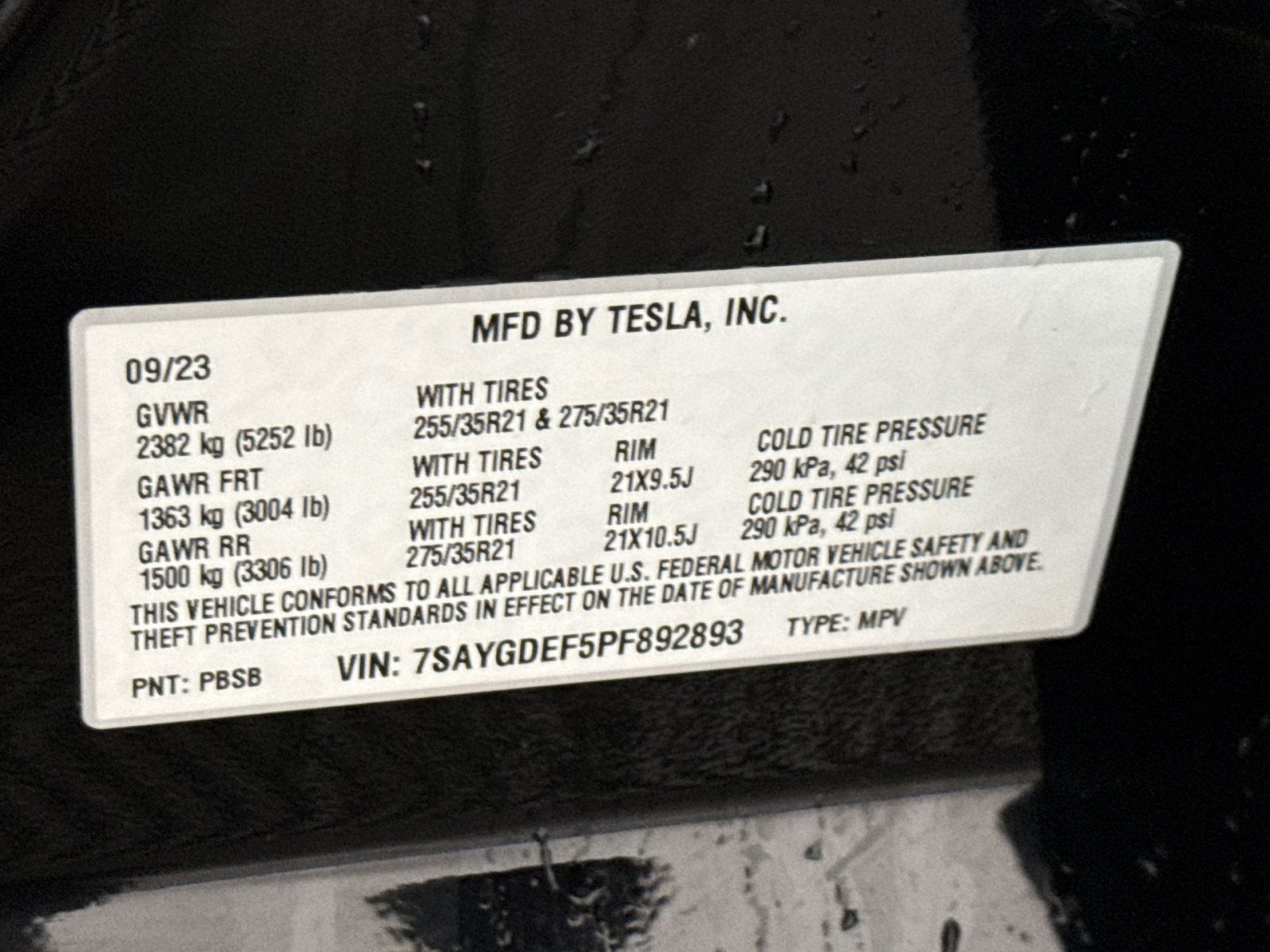 2023 Tesla Model Y Performance