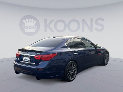 2017 INFINITI Q50 Red Sport 400