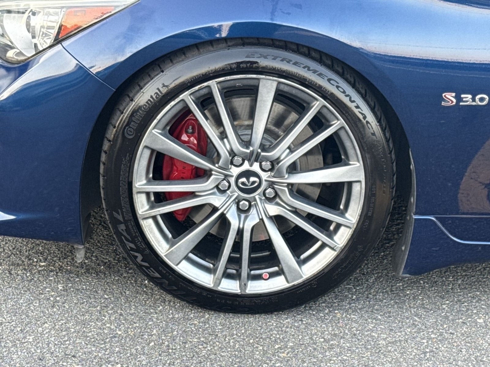 2017 INFINITI Q50 Red Sport 400
