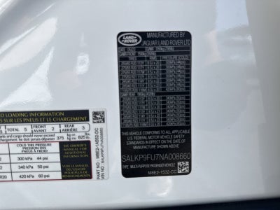 2022 Land Rover Range Rover SE