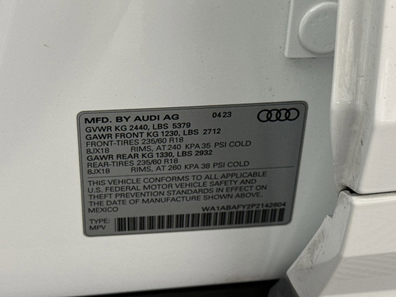 2023 Audi Q5 Premium