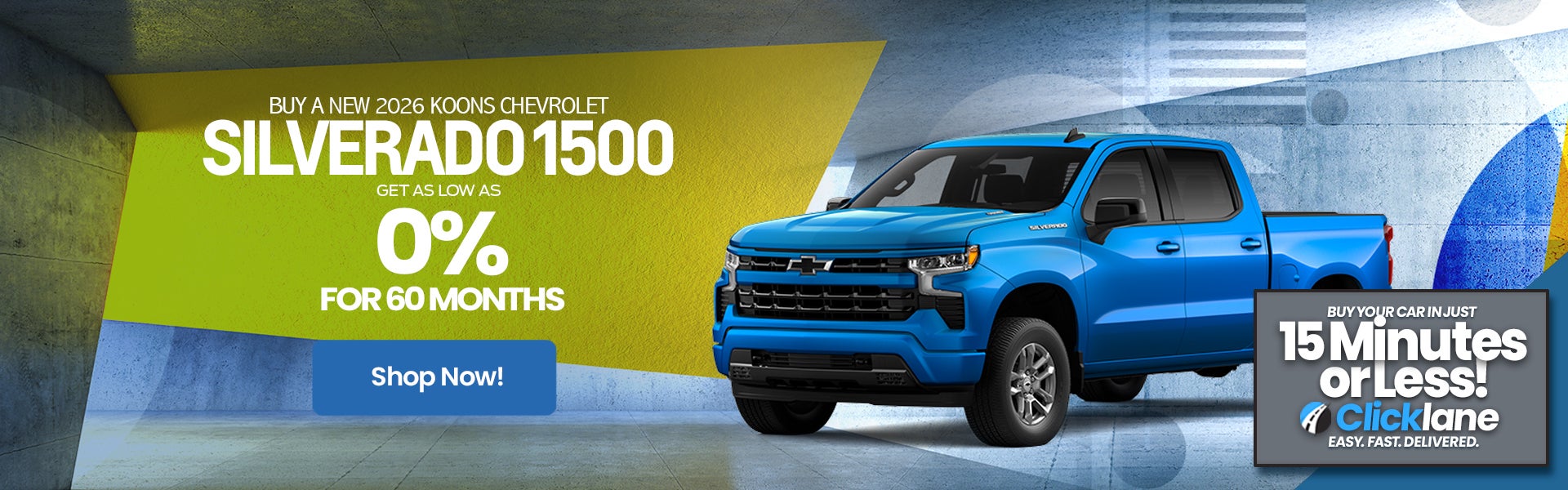 2026 Chevrolet Silverado 1500 APR Offer