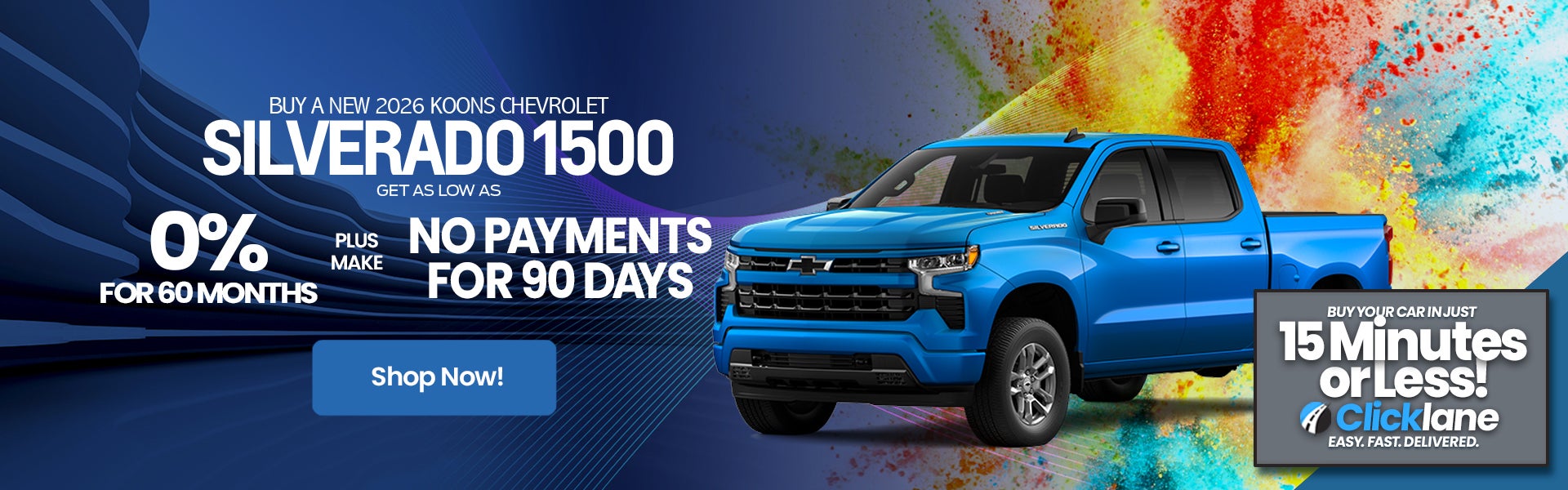 2026 Chevrolet Silverado 1500 APR Offer